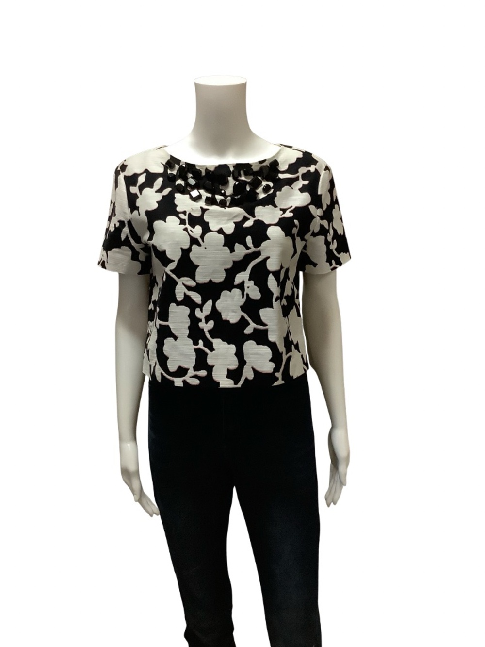 Kate Spade Bejeweled Floral Top  Size: S